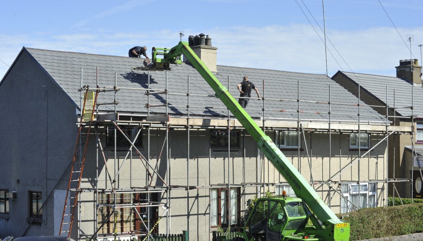 renovation d'une toiture de 300m2